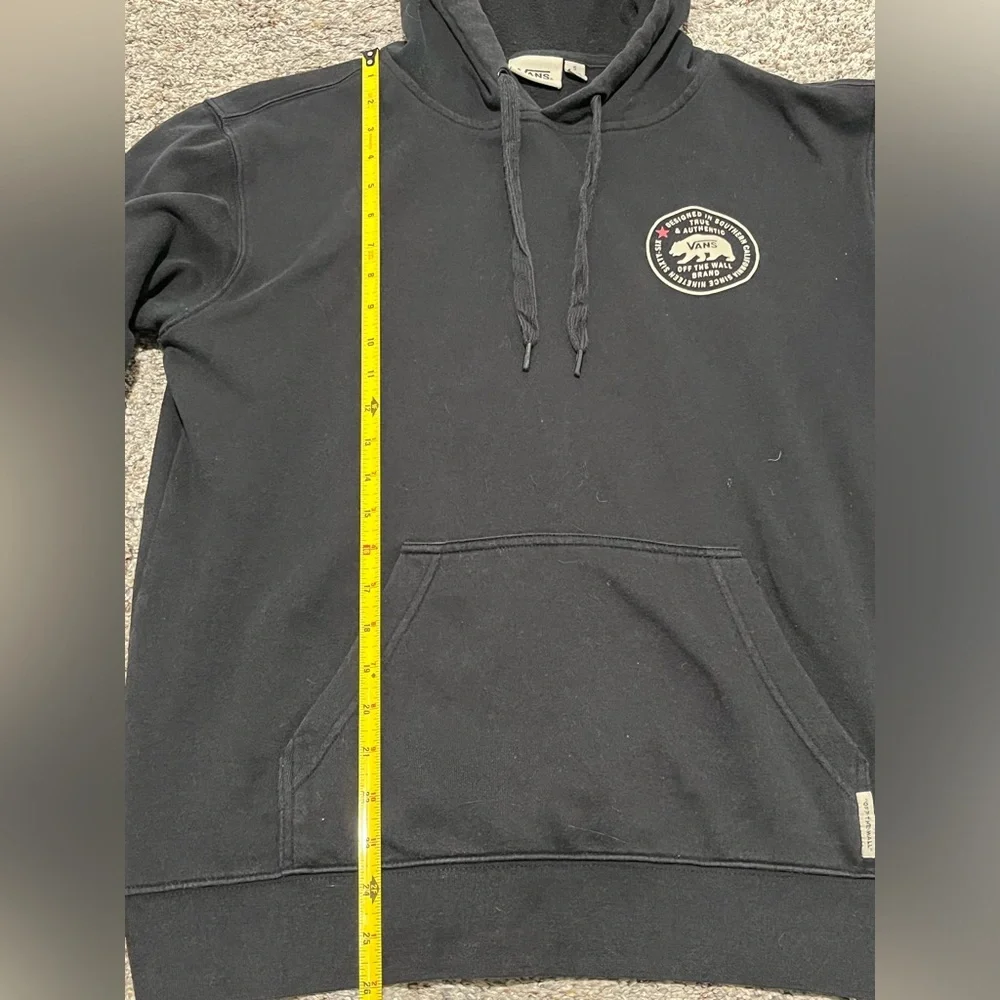 Vans Black Hoodie with Gold Logo - Picture 6 of 6
